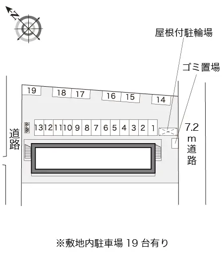 ★手数料０円★榛原郡吉田町住吉　月極駐車場（LP）